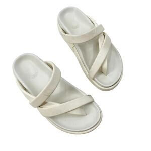 Dries Van Noten White Leather Platform Sneakers
